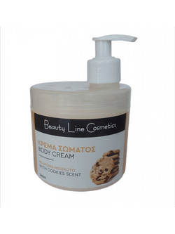 Beauty Line Cookies Scent Ενυδατική Κρέμα Σώματος 500ml