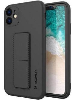 Wozinsky Kickstand Back Cover Black (Samsung Galaxy A22)