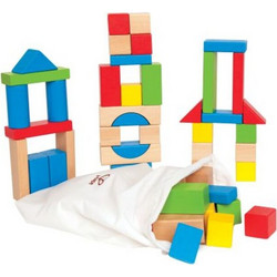 Hape Early Explorer Ξύλινα Τουβλάκια Maple Blocks (E0409AG53)