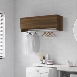 vidaXL Κρεμαστό Ντουλάπι Μπάνιου Ξύλινο 815215