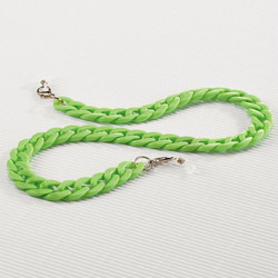 CentroStyle Fluo Colour 10037M Κοκκάλινη Αλυσίδα Γυαλιών Πράσινο