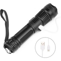 Feimao XHP50 Black Επαναφορτιζόμενος Φακός 1000lm