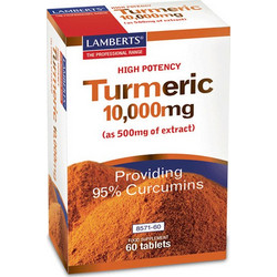 Lamberts Turmeric 10.000mg 60 Ταμπλέτες
