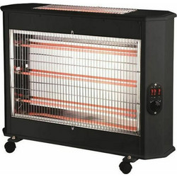 Eurolamp 300-41403 Σόμπα Χαλαζία Μπάνιου 2800W με Θερμοστάτη