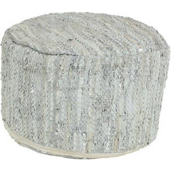 Supergreens Σκαμπώ Υφασμάτινο Γκρι 60x60x41 εκ. 4110-1