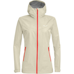 Salewa Puez Aqua Powertex Αθλητικό Γυναικείο Μπουφάν Χειμωνιάτικο Softshell Κοντό Μπεζ 24546-7261
