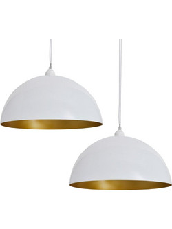 vidaXL Κρεμαστό Φωτιστικό Οροφής Μονόφωτο LED με Ρυθμιζόμενο Λευκό Φως Λευκό 241114