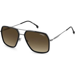Carrera 273/S 807/HA Ανδρικά Γυαλιά Ηλίου Aviator Μεταλλικά Ασημί με Καφέ Polarized Φακό