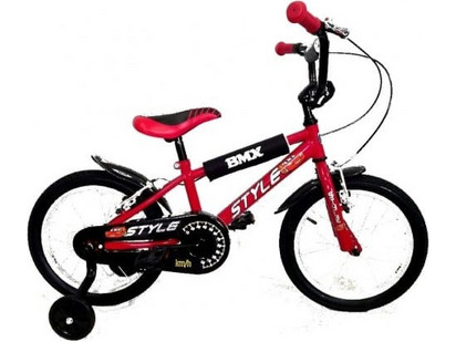 Style Παιδικό Ποδήλατο BMX 18" Κόκκινο