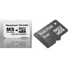 Photofast CR-5400 Dual-Slot MS Pro Duo 4GB