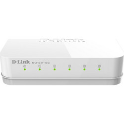 D-Link GO-SW-5G Unmanaged L2 Switch με 5 Θύρες Ethernet 1Gbps