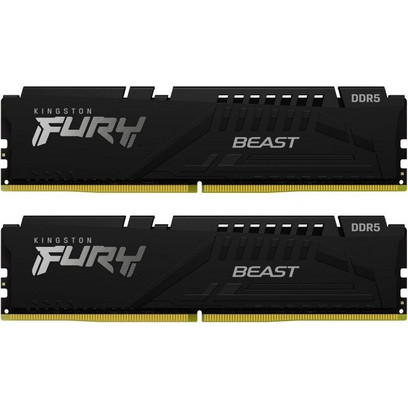 Kingston Fury Beast 16GB (2X8GB) DDR5 RAM 6000MHz Black
