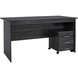 HomeMarkt Σετ Γραφείο Ξύλινο 150x71x74.5cm 2τμχ HM10337.01
