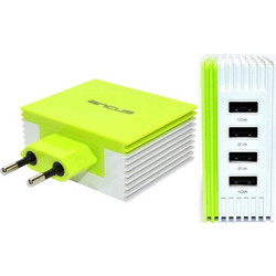 Ancus Φορτιστής Χωρίς Καλώδιο με 4 Θύρες USB-A Green
