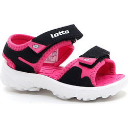 Lotto Las Rochas IV INF Παιδικά Πέδιλα για Κορίτσι Μαύρα 213659-7LD