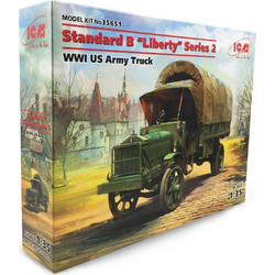 ICM Standard B Liberty Series 2 WWI U. S Army Truck Συναρμολογούμενο Πλαστικό Μοντέλο Αυτοκίνητου 1:35