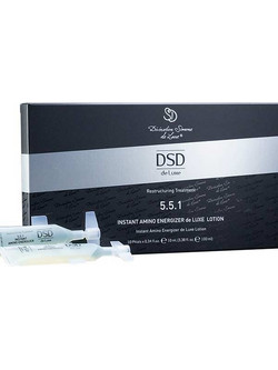 DSD de Luxe 5.5.1 Instant Amino Energizer Λοσιόν Μαλλιών για Επανόρθωση 10x10ml