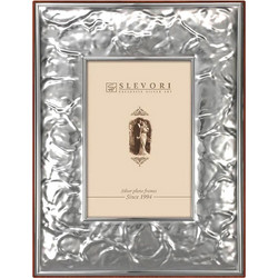 Κορνίζα Slevori ασημένια με εφέ νερού 13x18cm 1808AW-13X18