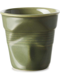 Φλιτζάνι espresso πορσελάνης πράσινο 80 ml Froisse