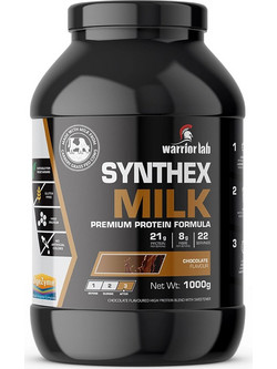 Warriorlab Synthex Milk Chocolate Πρωτεΐνη Ορού Γάλακτος Χωρίς Γλουτένη 1kg