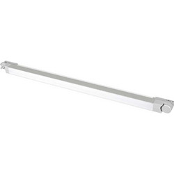 Γραμμικό Φωτιστικό VK/04109/S/C 2,5x3,2x71,5cm Led 1600Lm 20W 4000Κ Grey VKLed