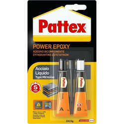 Εποξική κόλλα μετάλλων 15gr Pattex 2794224