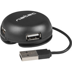Natec Bumblebee NHU-1330 USB Hub 2.0 USB-A με 4 Θύρες USB-A