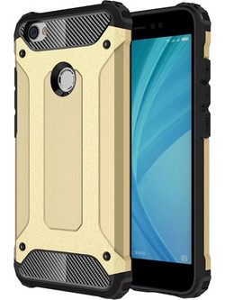 Powertech Hybrid Protect Gold (Redmi Note 5a Standard)