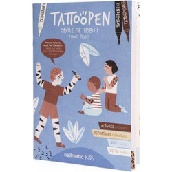 Nailmatic Παιδικό Βιβλιαράκι Δραστηριοτήτων Tattoopen Tribe