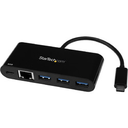 StarTech HB30C3AGEPD USB Hub 3.0 USB-C με 5 Θύρες USB-A / USB-C / Ethernet