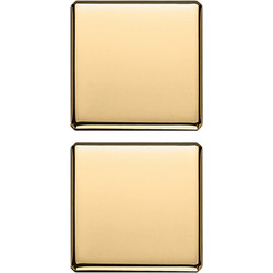 Δύο Πλήκτρα Flat Χωρίς Σύμβολα Oro Eikon