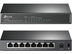 TP-Link TL-SF1008P V5 Unmanaged L2 Switch με 8 Θύρες Ethernet 100Mbps