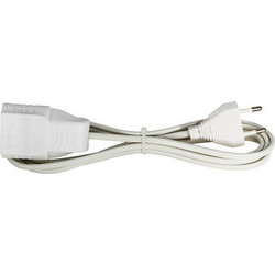 ΠΡΟΕΚΤΑΣΗ ΚΑΛΩΔΙΟΥ ΔΙΠΟΛΙΚΟ 4m 2X0,75mm2 10Α 2300W H03VVH2-F 223-102 COMMEL 3858890448177