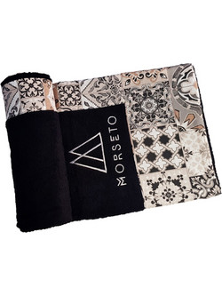Morseto Luxury Porto Πετσέτα Θαλάσσης Μαύρη 80x145cm