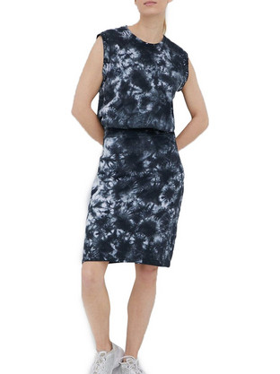 DKNY Mini Καλοκαιρινό Καθημερινό Φόρεμα Μαύρο DP2D4607-BLK