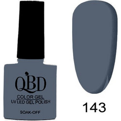QBD Color Gel 143 Ημιμόνιμο Βερνίκι Νυχιών 10ml