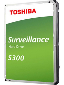 Toshiba S300 Surveillance 6TB HDD Σκληρός Δίσκος 3.5" Sata 3 5400rpm με 256MB Cache