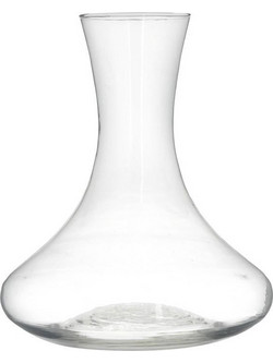 Inart Καράφα Γυάλινη Διάφανη 1,4L Φ18Χ22