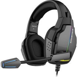 NOD Screamager RGB Gaming Headset Over Ear Black
