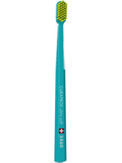 Curaprox CS 5460 Ultra Soft Curen Οδοντόβουρτσα Τιρκουάζ Λαχανί