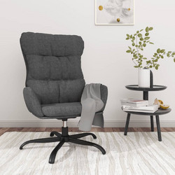 vidaXL Πολυθρόνα Relax Περιστρεφόμενη Γκρι 341177