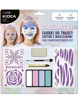 Χρώματα προσώπου Face painting KIDEA 91980 4 ΤΕΜ