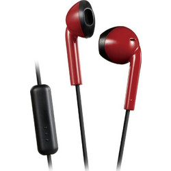 JVC HA-F19MRB Handsfree Earbud 3.5mm Red