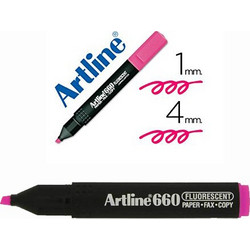 ΜΑΡΚΑΔΟΡΟΙ ARTLINE ΥΠΟΓΡΑΜΜΙΣΗΣ EK-660 ΡΟΖ