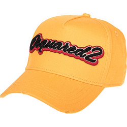 Dsquared2 Ανδρικό Καπέλο Jockey Υφασμάτινο Κίτρινο BCM0313-05C00001-7047