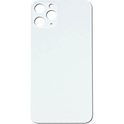 Πίσω Τζάμι με Κόλλα για Καπάκι Μπαταρίας iPhone 11 Pro Λευκό