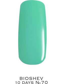 Bioshev 10 Days Color Gel Effect 070 Gloss Βερνίκι Νυχιών Μακράς Διαρκείας 11ml
