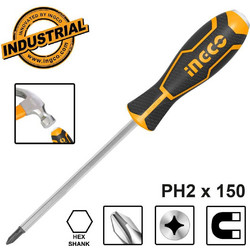 Κατσαβίδι Σταυρού Χτυπητό PH2x150mm HGTSPH2150 Ingco