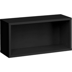 RAVENNA Ράφι Τοίχου Caddy 70 Μαύρο 70 x 25 x 35
