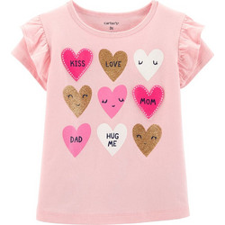 Carter's Παιδικό T-Shirt 253I210 Pink